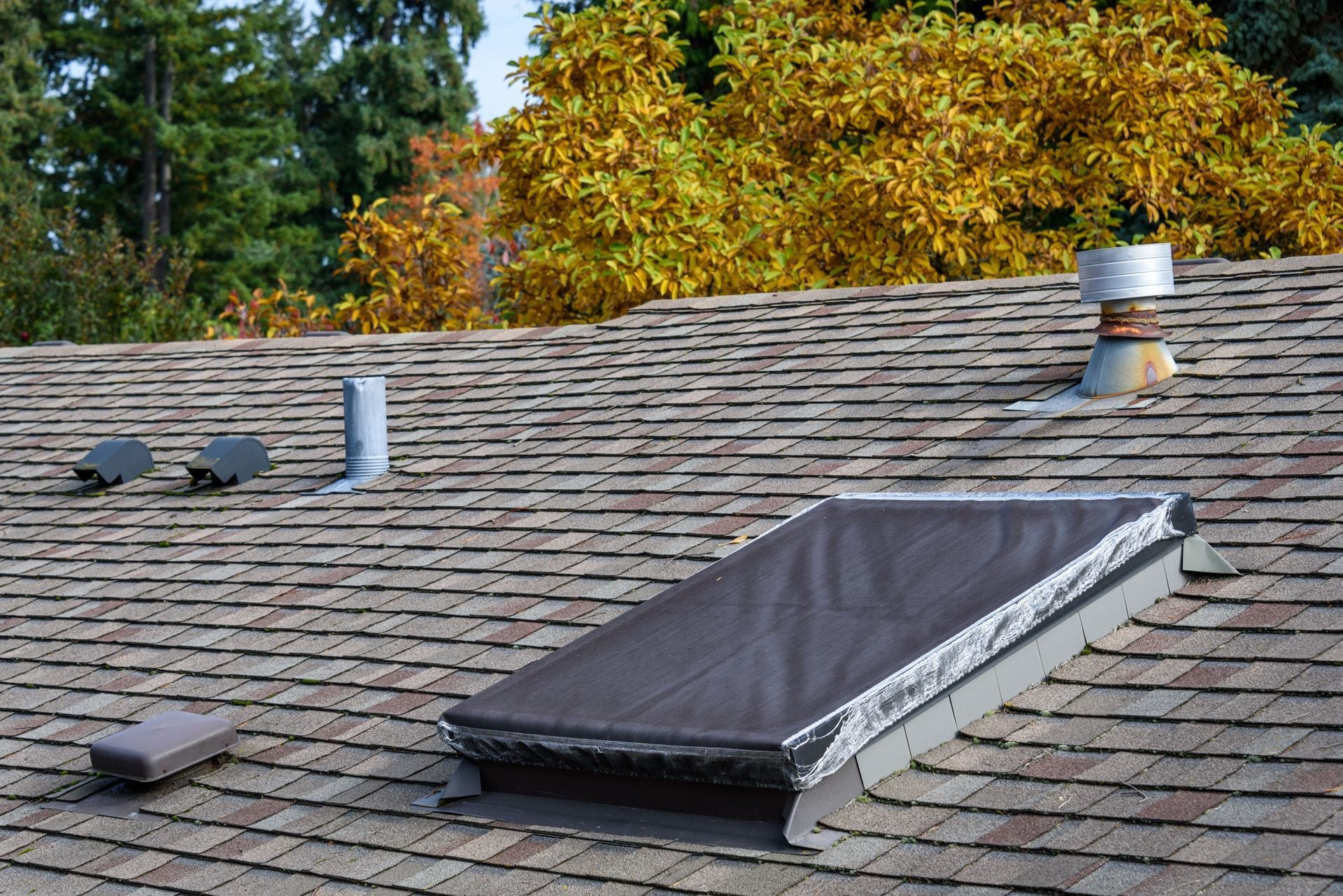 Fixing roof ventilation problems on a home in Grant, MI